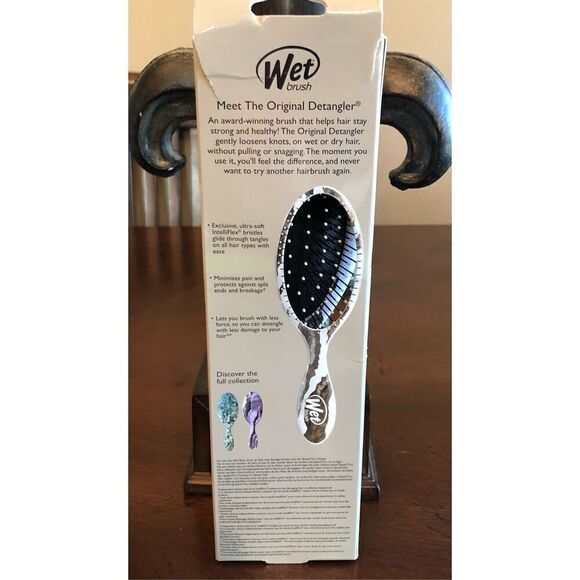 WET BRUSH - NWT - Wet Brush Original Detangler in Techno Stone Brown - Picture 4 of 13